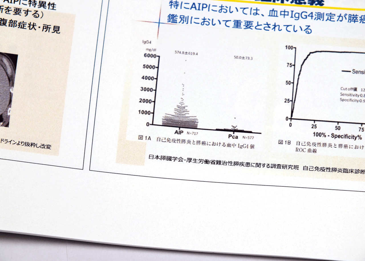 オンデマンド印刷と中綴じ製本で作成した小冊子（セミナー用のテキスト）の作成事例で、細かい線の印刷が可能なことがわかる画像です。